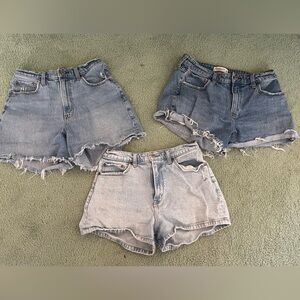 3 Pairs Abercrombie & Fitch Curve Love Shorts